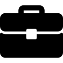 Icon eines Aktenkoffers – Symbol für vielfältige und verantwortungsvolle Aufgaben im IT-Job bei inView